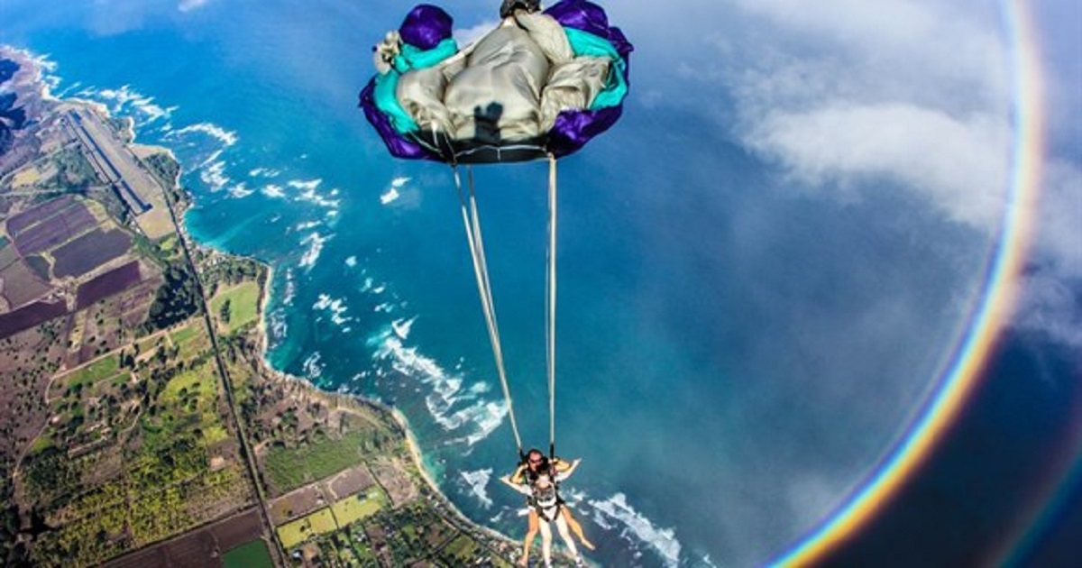 2017 skydive hawaii